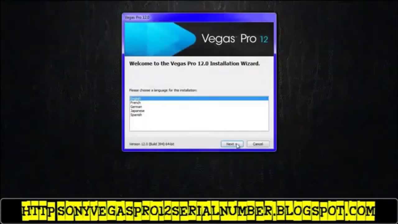 Serial Number Vegas Pro